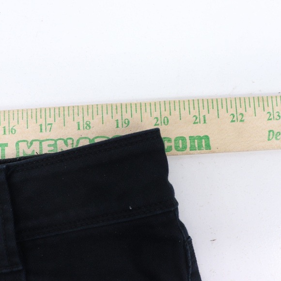 Lane Bryant Woman's Cutoff Shorts Plus Size 18 Black - Picture 5 of 9